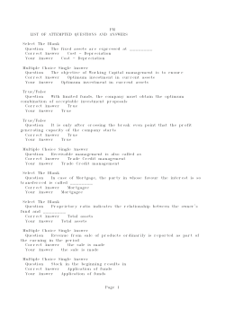 financial management 3