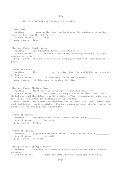 production  operations management 2