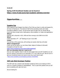 IGM Insights 11.6.14