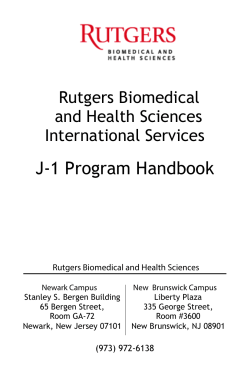 J-1 Handbook