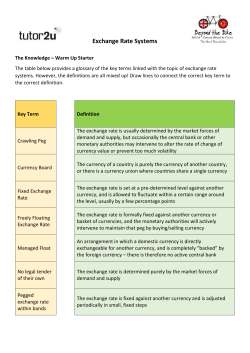 download the Exchange Rates Systems resource here