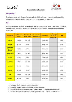 download the resource Roads to Development here