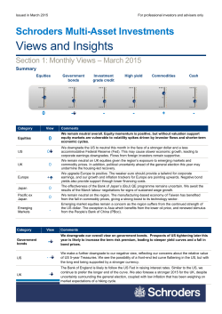 Schroders Multi-Asset Investments