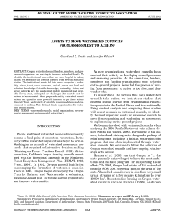 "Assets for Moving from Assessment to Action