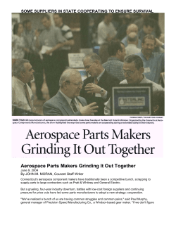 Hartford Courant Article on June 8, 2004 ACM Trade Show