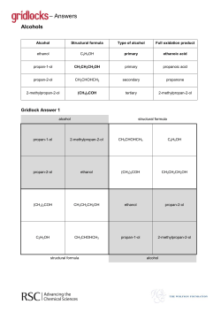 Alcohols (14-16)