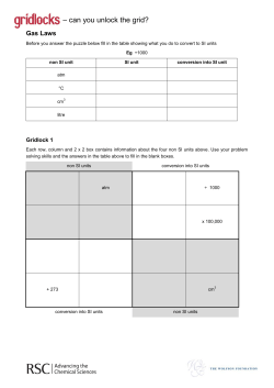 Gas Laws