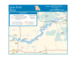 Jacks Fork River Map