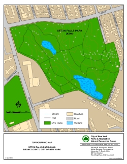 Seton Falls Park Topographic Map