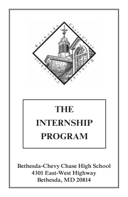 Internship Booklet