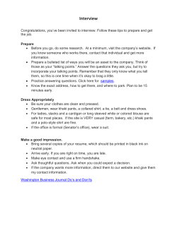 Interviewing