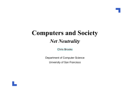 Net Neutrality