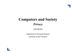 Privacy