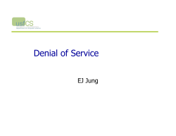 DoS slides