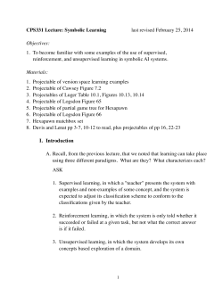 Symbolic Approaches to Learning