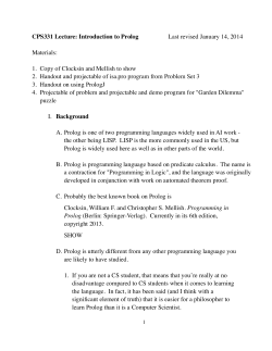 Prolog
