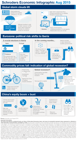 Schroders - Economic Infographic: August 2015