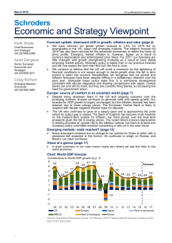 Economic and Strategy Viewpoint - March 2016