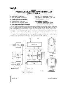 Intel 8259A Programmable Interrupt Controller