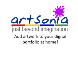 How to Upload Artwork to Artsonia