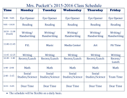 Mrs. Puckett