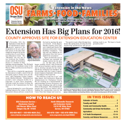 2015-2016 Extension Community Report.