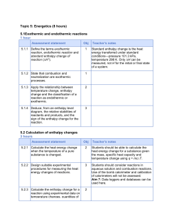5 Energetics