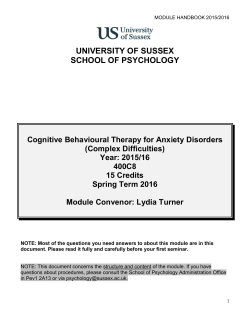 CBT for Anxiety Handbook 15-16 [PDF 169.56KB]