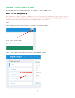 Big Interview - Setting up and How to use [PDF 2.19MB]