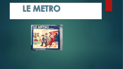 Le metro&nbsp;Book Review by&nbsp;Gabriel&nbsp;