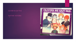 Oliver ne sait pas&nbsp;Book Review by&nbsp;Victoria&nbsp;