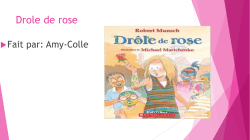 Drole de rose Book Review by Amy