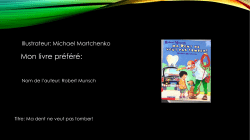 Ma dent ne yeut pas tomber Book Review by Lucy&nbsp;