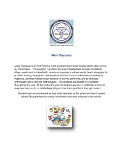 Math Olympiad