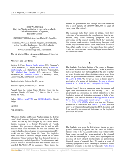 US v Anghaie (3 damages in SBIR Case)