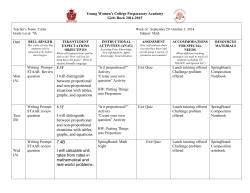 September 29-October 3, 2014