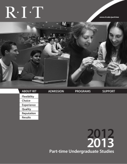Adult Continuing Education Part-Time Programs
