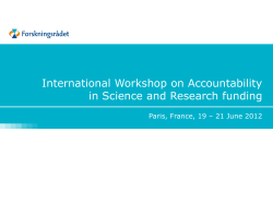 The Swedish Research Council Formas