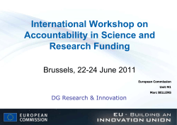 DG Research & Innovation