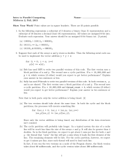 Key to the second midterm, second version