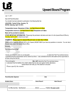 April 12 Permission Slip
