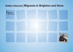 Migrants: Brighton exhibition catalogue [PDF 1.00MB]