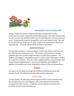 4th HGC April May Newsletter