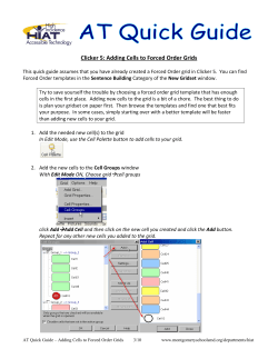 Adding Cells to Forced Order Grids (155K pdf)