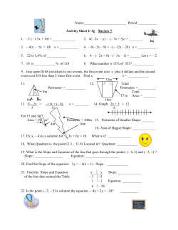 Activty Sheet Review 7