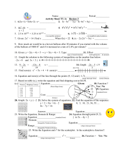 A/S T3-1C Review 3