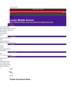 INFORMATION SHEET 1-1