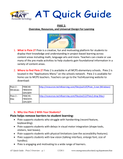 Pixie 2 Overview (pdf)