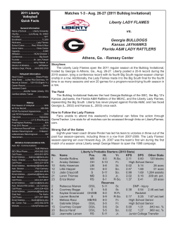 Complete Tournament Notes