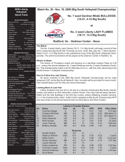 Complete Tournament Notes (PDF format)